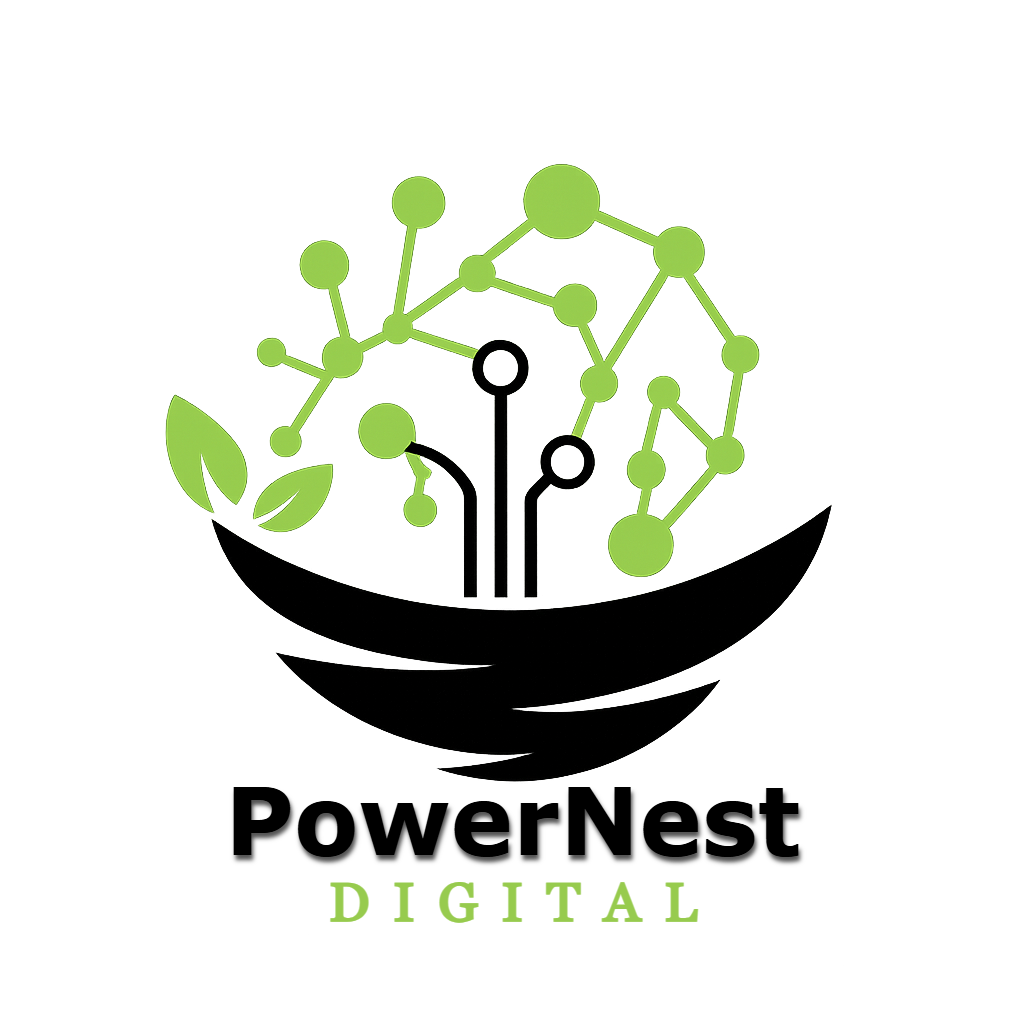 PowerNest Digital Logo